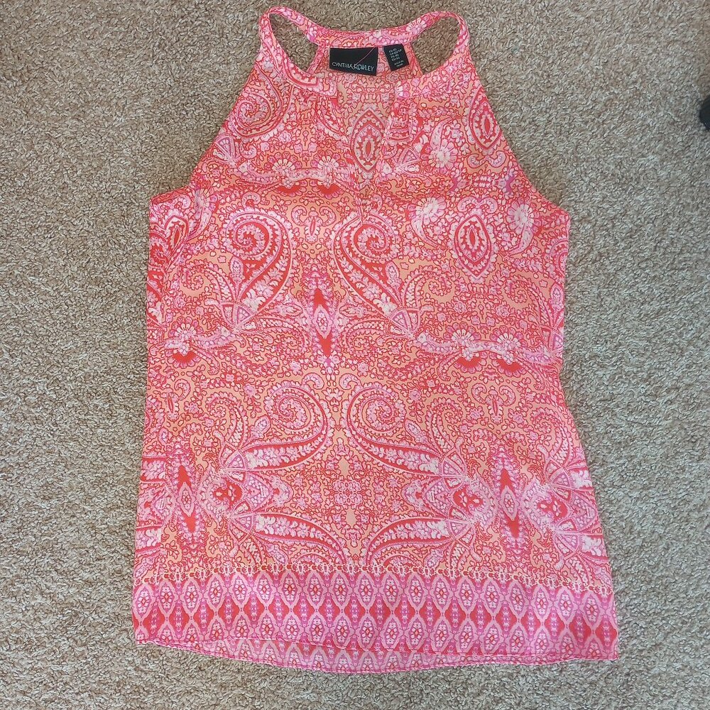 Cynthia Rowley Paisely Blouse